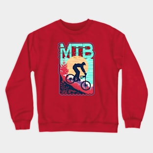 Mountain Biking Crewneck Sweatshirt